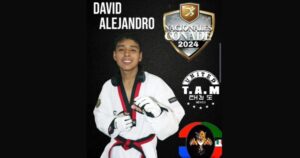 ¡David Cruz Toto avanza al Nacional de TKD de los Juegos CONADE 2024!